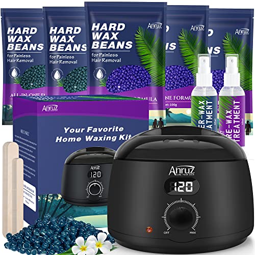 ANRUZ Kits de Depilación Profesional Kit Completo,