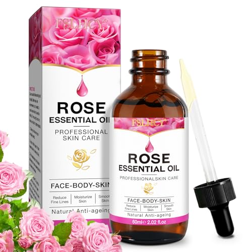 Aceite Essencial Rosa con Serum Vitamina C para