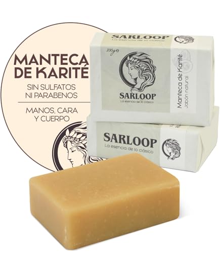 Jabón Natural Manteca De Karité Para Manos Cara Y