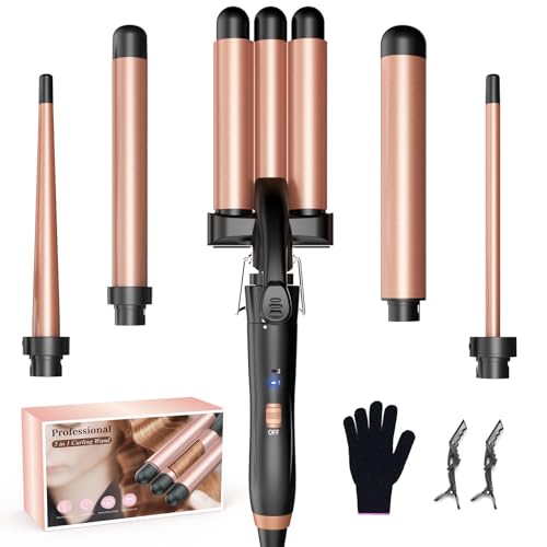 BESTOPE MIX Rizador Pelo Ondas Plancha Ondas, [5