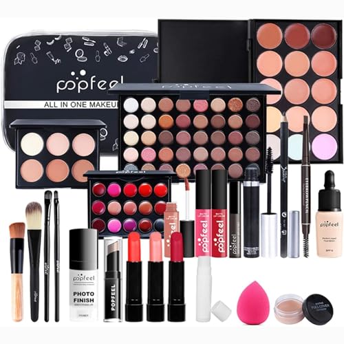 Kit de Maquillaje, Set Maquillaje Mujer, Estuche