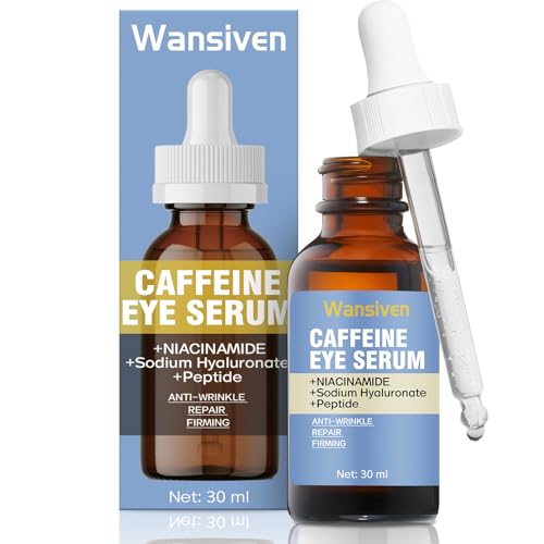 Wansiven Suero Contorno de Ojos con Cafeína, Suero