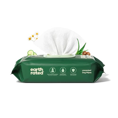 Earth Rated Toallitas hipoalergénicas para Perros,