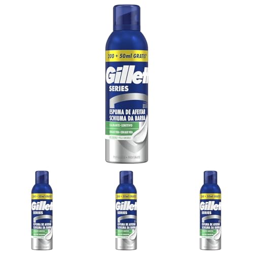 Gillette Series Espuma De Afeitar Calmante Con