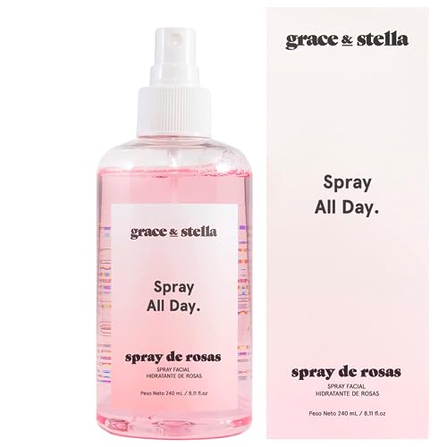 Grace and Stella Spray Facial de Agua de Rosas –
