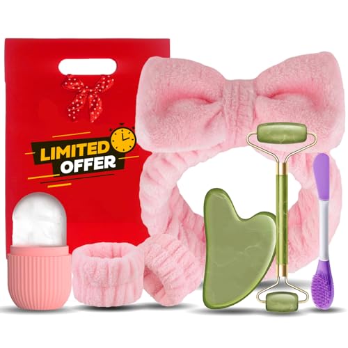 Kit Skincare Gua Sha Facial Rodillo Masajeador De