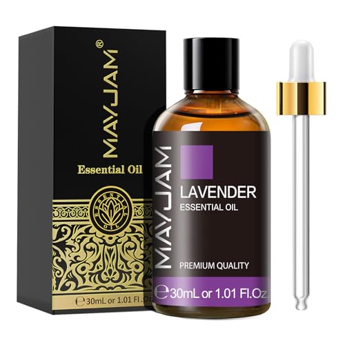 MAYJAM Aceite Esencial de Lavanda 30ml, Aceite de