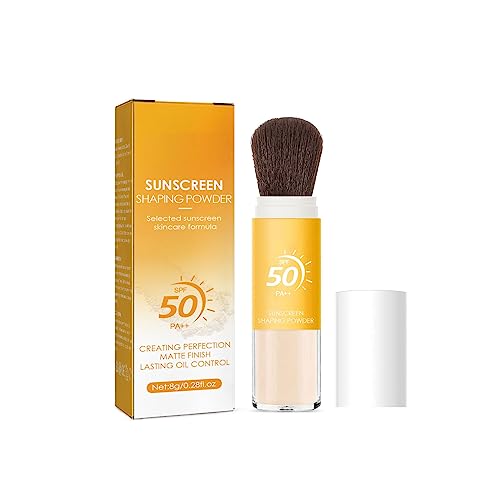 Protector solar mineral en polvo, recargable de