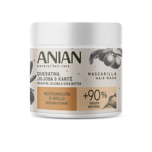 ANIAN - Mascarilla Queratina, Jojoba y Karité, 350
