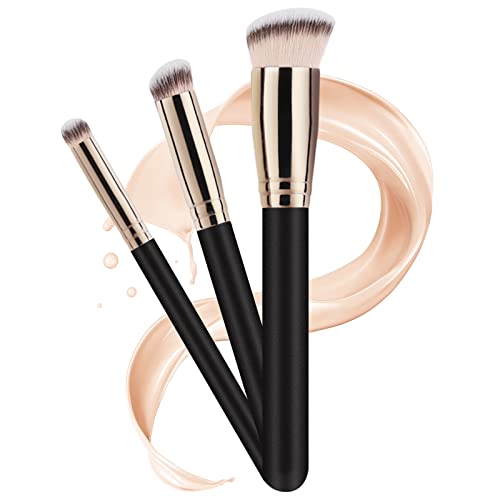 Brochas De Maquillaje Profesional, 3 Piezas Set