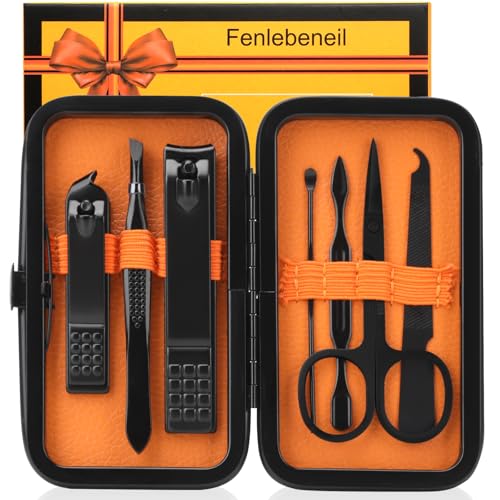 Set de manicura para hombres Set cortauñas Cuidado