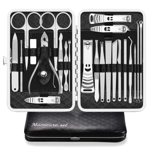 Manicura Pedicura Set 23 PCS Profesional Cortaúñas