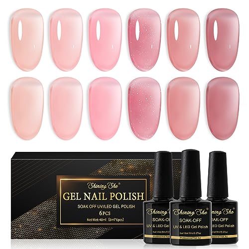 Shining She Esmaltes Semipermanentes de Uñas en