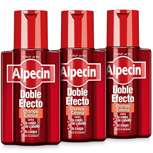 Alpecin Double Effect 3x 200 ml | Champu anticaida