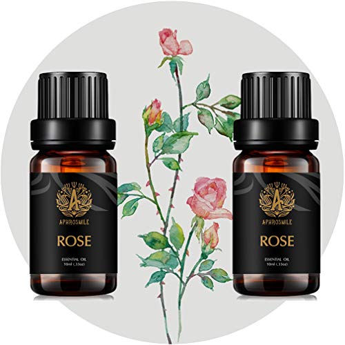 Aromaterapia Rose aceites esenciales Kit, 100% de
