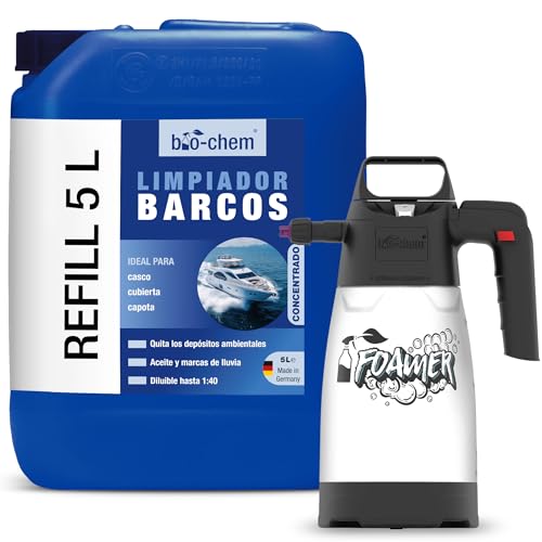 Bio-Chem - Limpiador para embarcaciones 5L + cañón