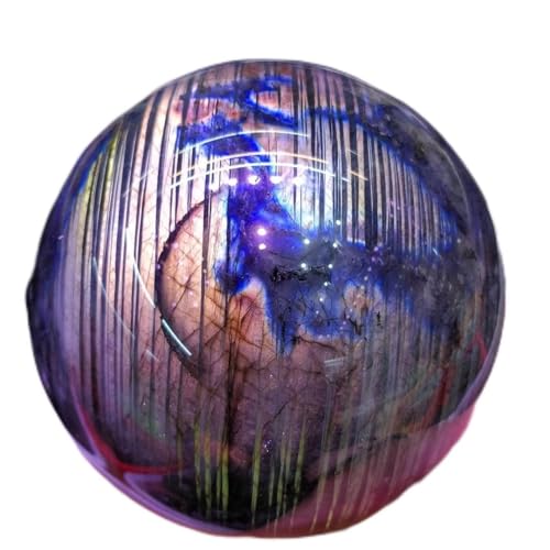 XJVPLIYCV Piedra natural Piedra lunar Bola de