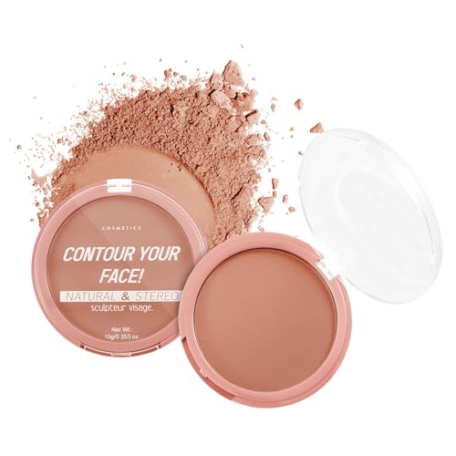 Boobeen 2 Packs Paleta de Polvos Compactos de