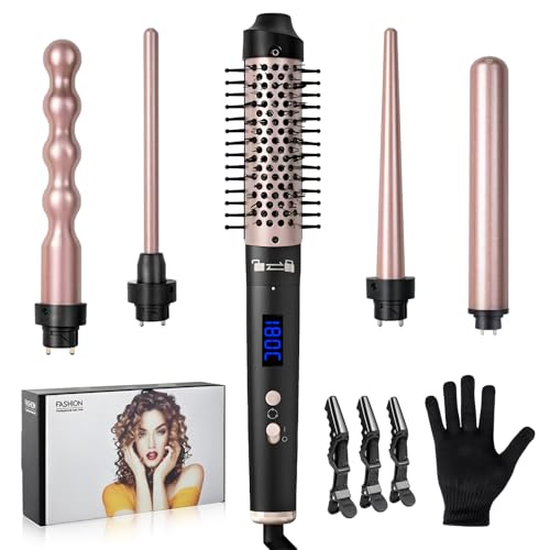 Carehabi rizador 5 en 1, 9-32mm con diferentes