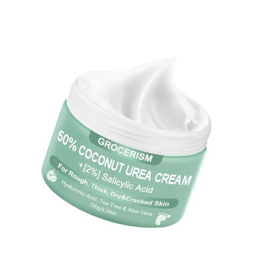 Crema de urea al 50% para pies con coco de 5.3