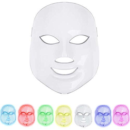 Facial Máscara Luz Terapia LED Lámpara Belleza