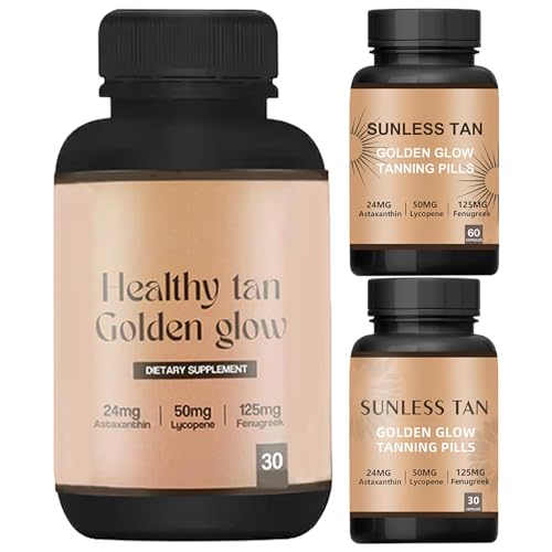 Gotas de bronceado, bronceador sin sol ,