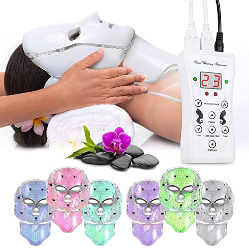HMLSYZX LED Mascarilla Mascara Fototerapia,
