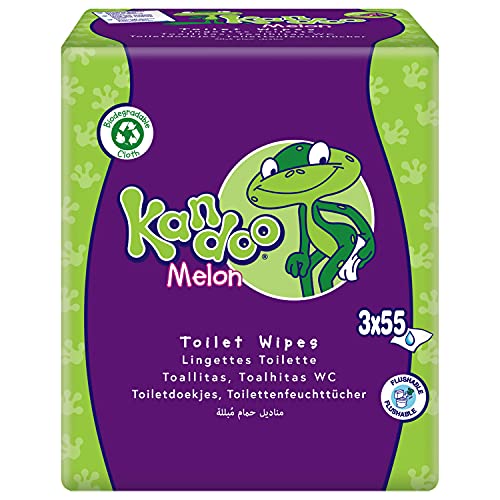 Kandoo - Toallitas de melón húmedas desechables
