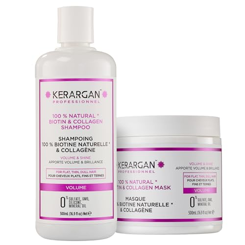 Kerargan - Dúo Voluminizador Champú & Mascarilla