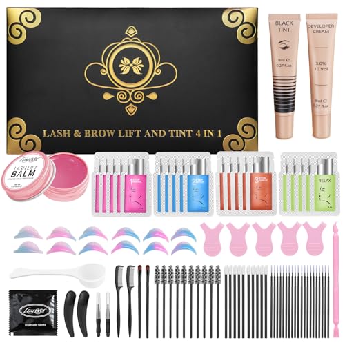 Lomansa Kit de elevación y tinte de pestañas, kit