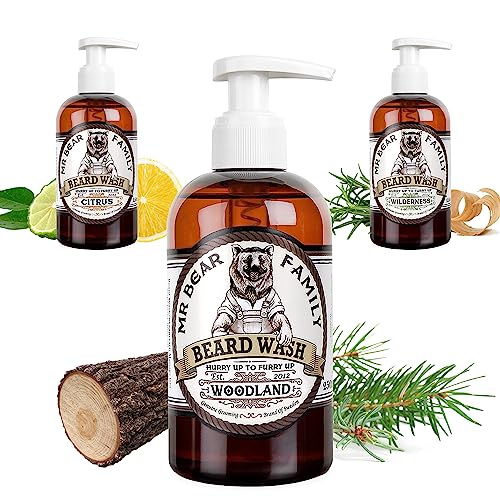 Mr Bear Family - Beard Shampoo - Woodland - Champu