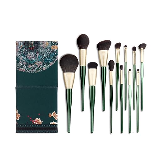 QXHSSM Juego de 12 brochas de Maquillaje con Mango