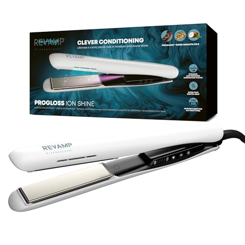 REVAMP Plancha de Pelo de Cerámica Progloss Ion