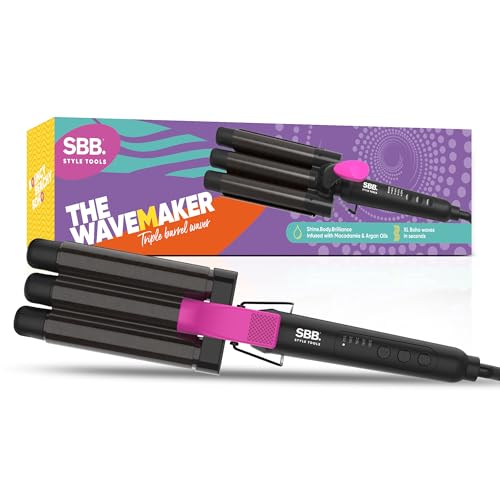 SBB The Wavemaker Rizador de Pelo de Tres Barriles