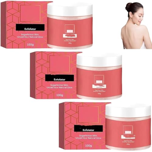SJHYLL Exfoliante Glow, Exfoliante blanqueador y