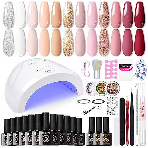 UR SUGAR UV Nail Polish Set with UV Lamp Starter