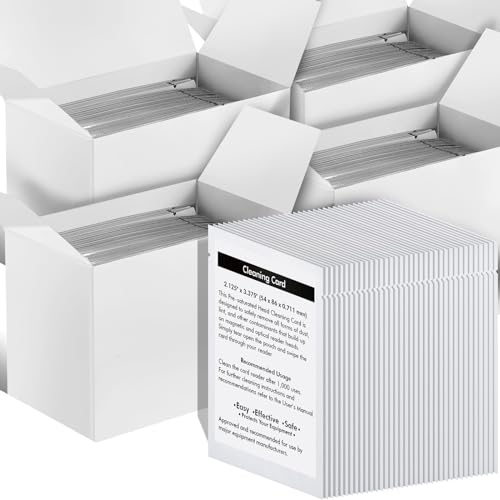 Sliner 200 tarjetas limpiadoras de lector de