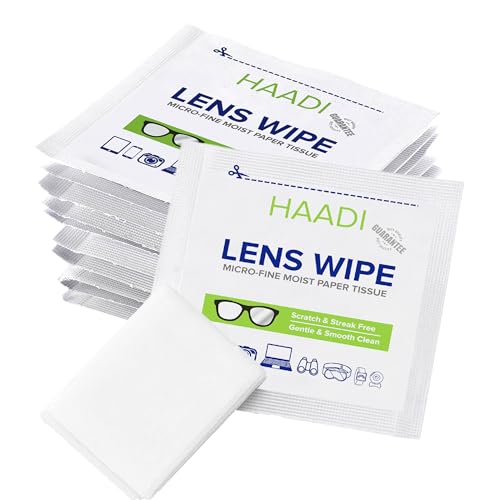 Toallitas limpiadoras para gafas, 900 toallitas