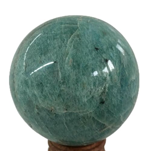 XJVPLIYCV Decoración 290g Amazonita Bola