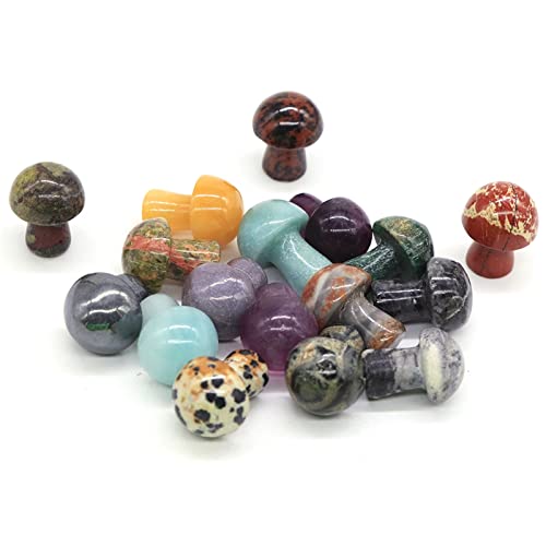 1-50PC 20mm Piedra Natural cristal ágata cuarzo