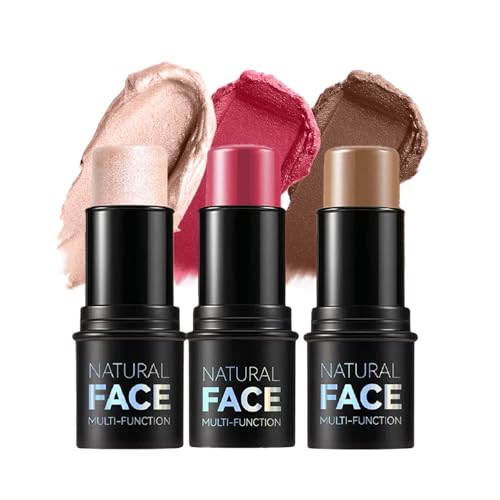 3PCS Contouring Stick en los colores Highlighter,