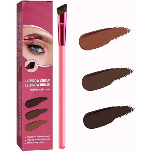 4d Cepillo De Cejas Ultrafino Crema Para Cejas,