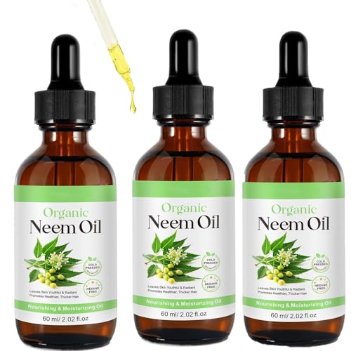 Aceite de neem orgánico para el aceite calmante