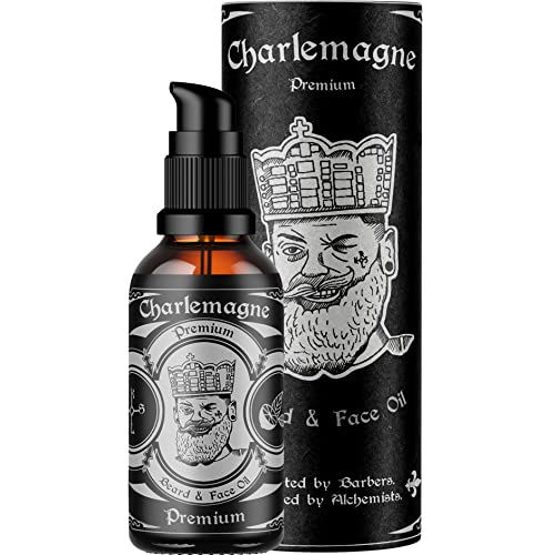 Aceite para barba Charlemagne - Fragancia a cuero