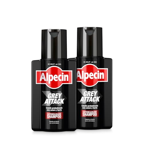 Alpecin Grey Attack Caffeine & Colour Shampoo for