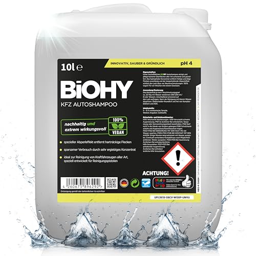 BIOHY Champú para Coches (Bidón de 10 litros) |