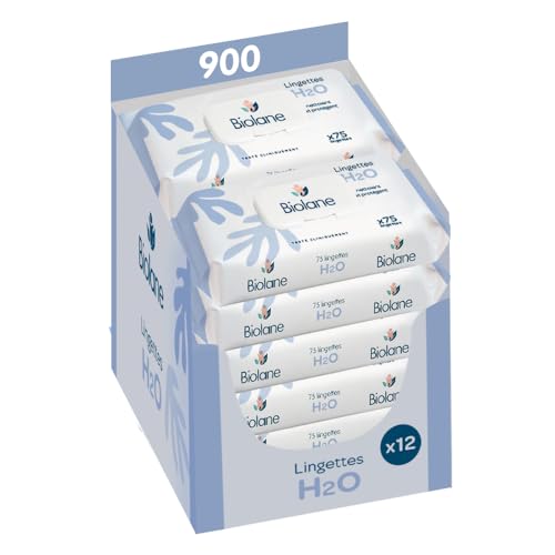 BIOLANE – Toallitas para bebé con agua, 900