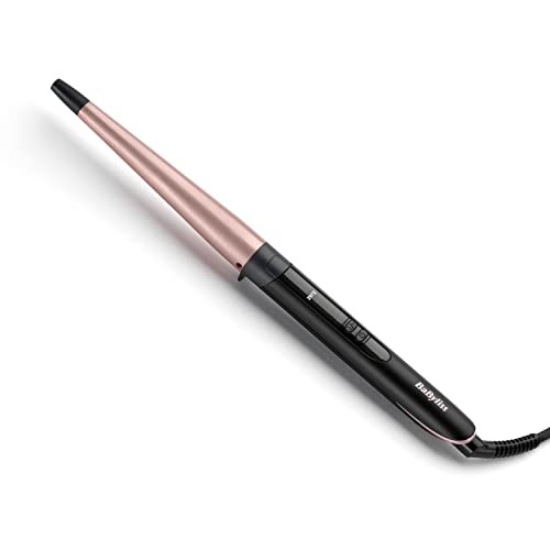 BaByliss Rizador Conico Rose Quartz - Tenacilla de