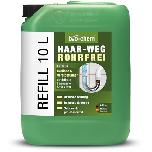 Biochem® Desagüe para el pelo sin drenaje, extra