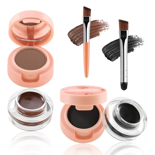 Boobeen Set de Cejas y Delineador de Ojos en Gel,
